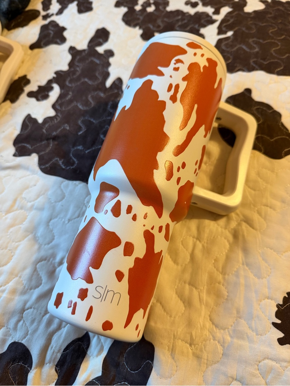 Simply Modern 40ounce Cow Print Tumbler
